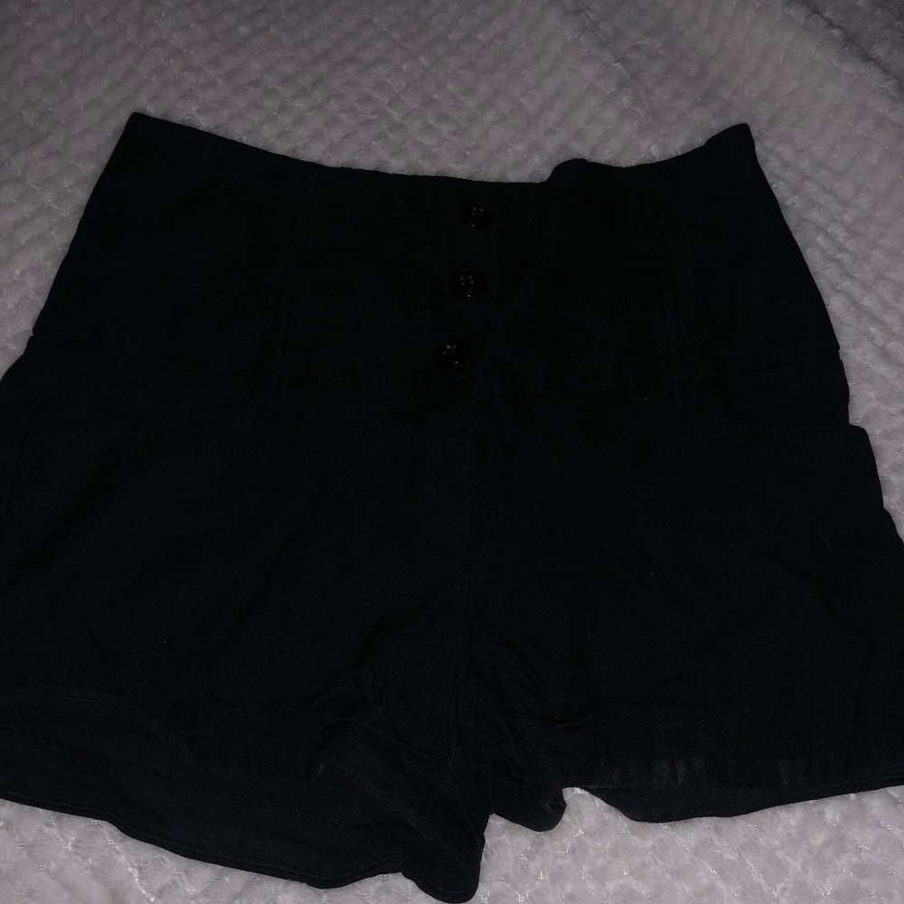 High waisted shorts